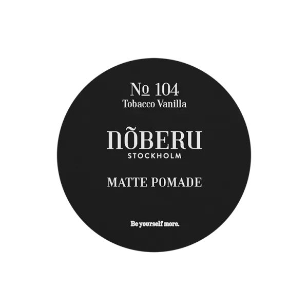 Barber produkt: Nōberu Matte Pomade för styling av herrfrisyrer